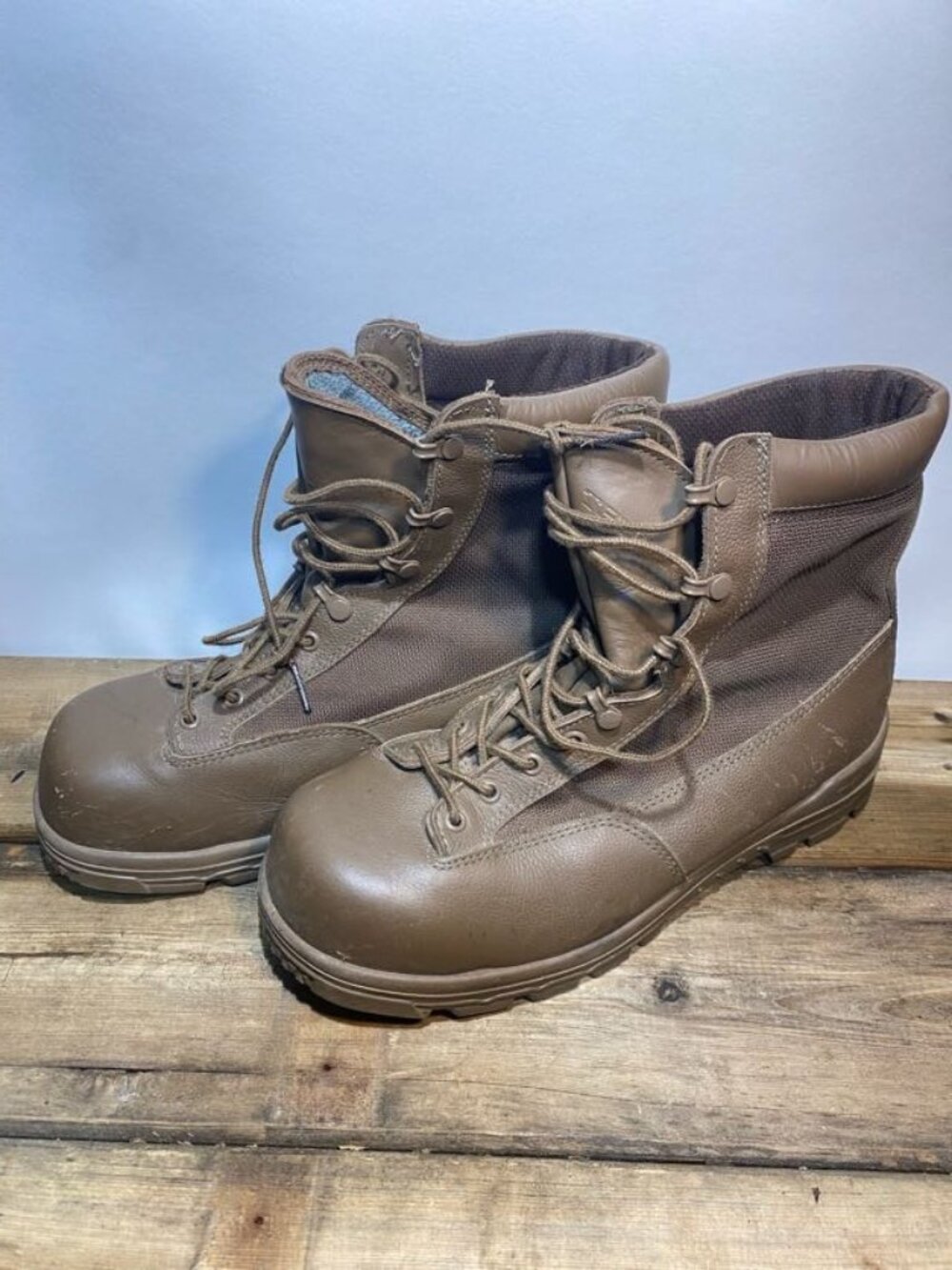 Terra Canadian Wet Weather Combat boots Size 280/114 US 10.5 With Safety Toe CSA